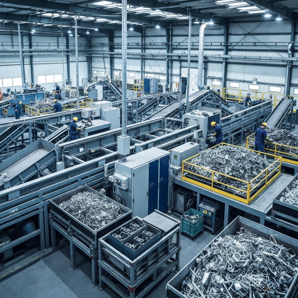 Our recycling facility